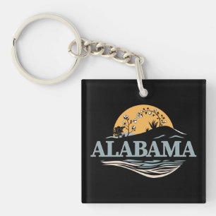 Alabama United States of America Key Ring