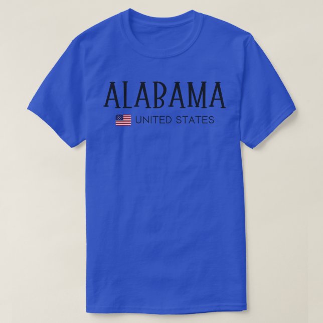 Alabama United States TShirt (Design Front)