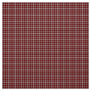 Alabama University Tartan Fabric