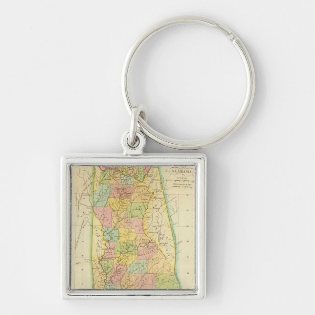 Alabama US Key Ring (Front)