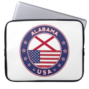 Alabama, USA States, Alabama Laptop Sleeve