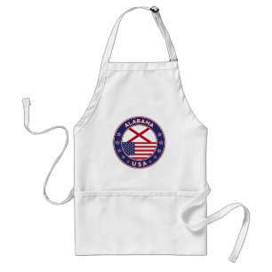 Alabama, USA States, Alabama t-shirt, Alabama Standard Apron
