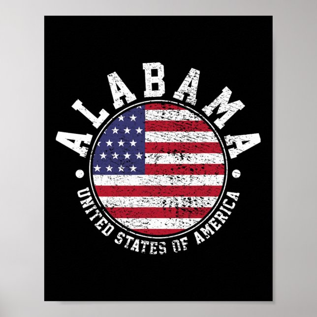 Alabama Vintage  Poster (Front)