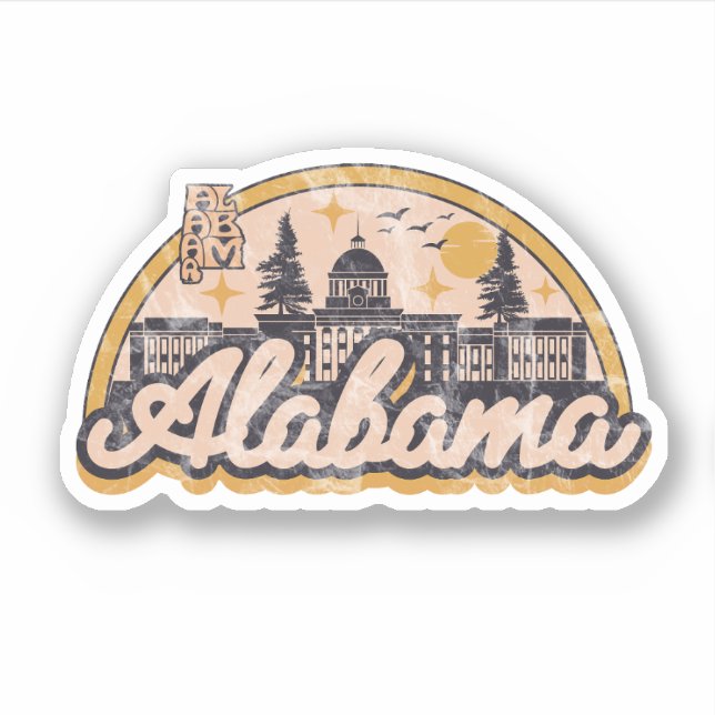 Alabama Vintage Style (Front)