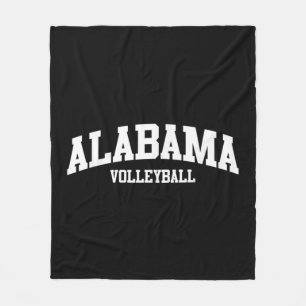 Alabama Volleyball Alabama State Home Fleece Blanket