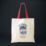 Alabama Wedding Welcome Gift Bridesmaids, Guests Tote Bag<br><div class="desc">Welcome your guests in true Southern style with this charming Alabama-themed wedding welcome bag! Featuring a tasteful image of the state of Alabama, this bag is perfect for holding snacks, local treats, weekend itineraries, or keepsakes for your special day. Whether you're hosting a wedding in Birmingham, the Gulf Coast, or...</div>