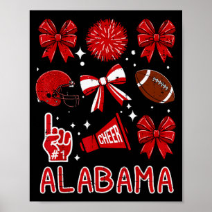 Alabama Women Kids Boys Girls Youth Teen Men Poster