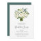 Alabaster Bouquet Wedding Invitation