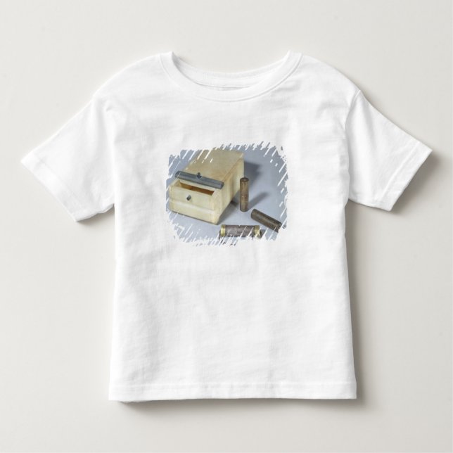 Alabaster box and bronze and silver seal cylinders toddler T-Shirt (Front)