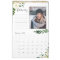 Alabaster Floral | 12 Photo Calendar with Notes