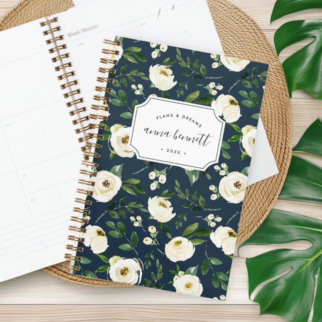 Alabaster Floral Personalised Planner (Creator Uploaded)