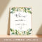 Alabaster Floral Wedding Welcome
