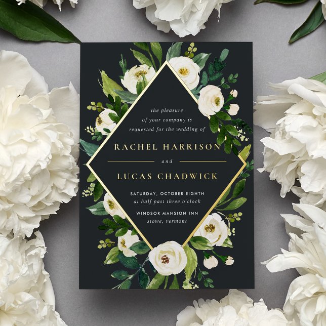 Alabaster | Green & White Floral Frame Wedding (Creator Uploaded)