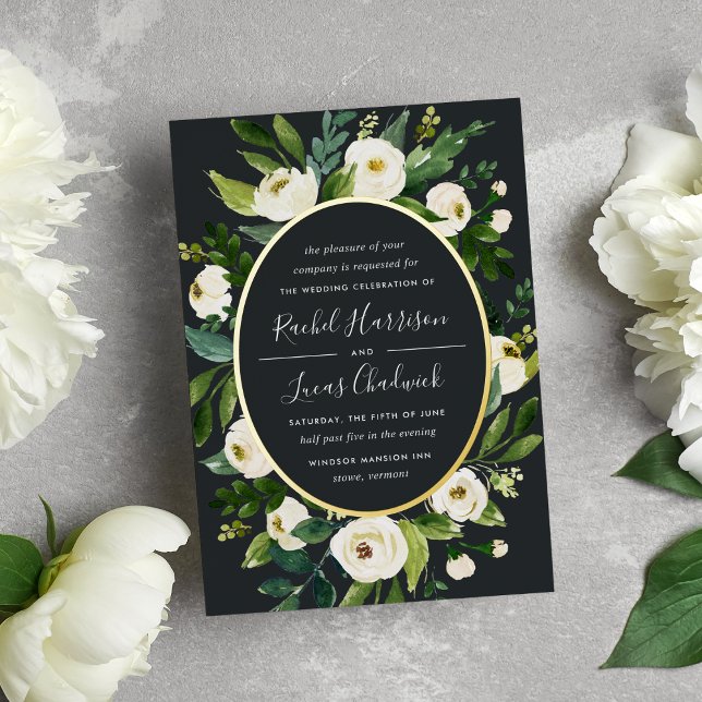 Alabaster | Green & White Floral Frame Wedding (Creator Uploaded)