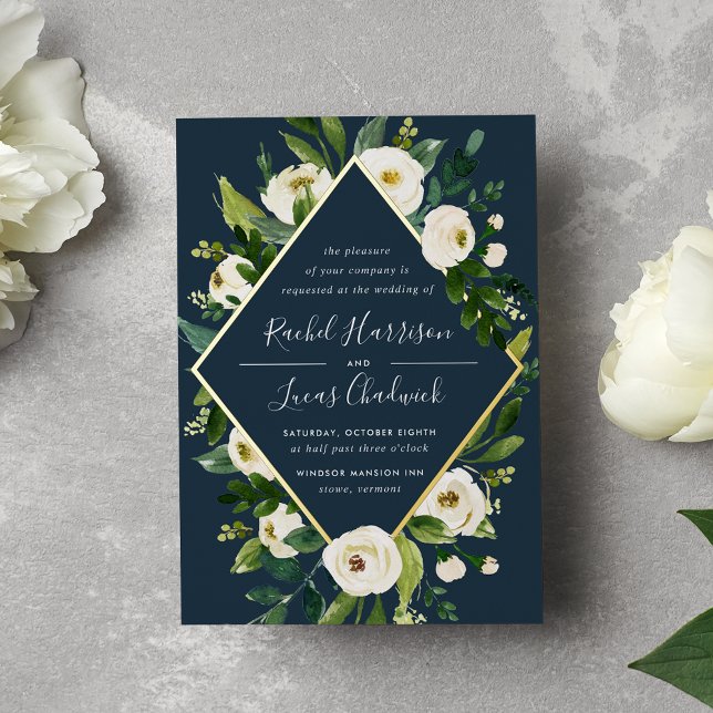 Alabaster | Green & White Floral Frame Wedding (Creator Uploaded)
