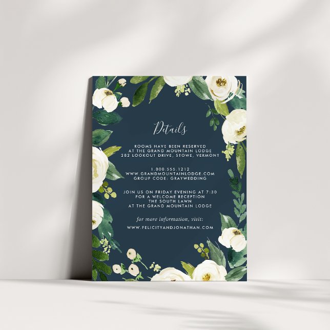 Alabaster Guest Information Card (Creator Uploaded)