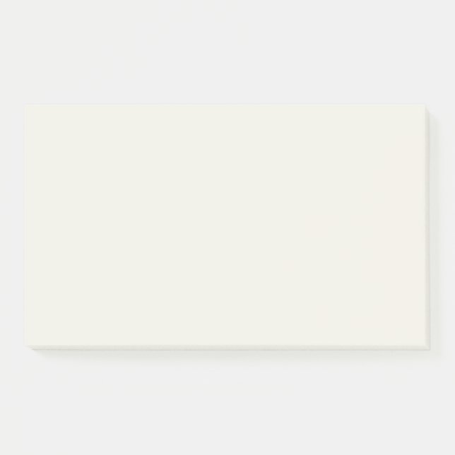 Alabaster JUMBO Post-it Notes (Front)