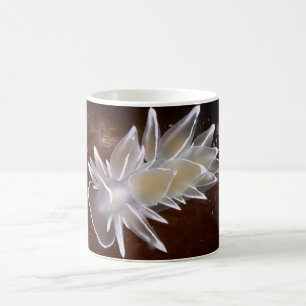 Alabaster Nudibranch Scuba Diver - Mugs