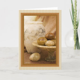 Alabaster objects card