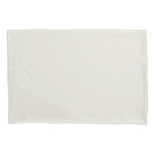Alabaster (solid colour) pillowcase
