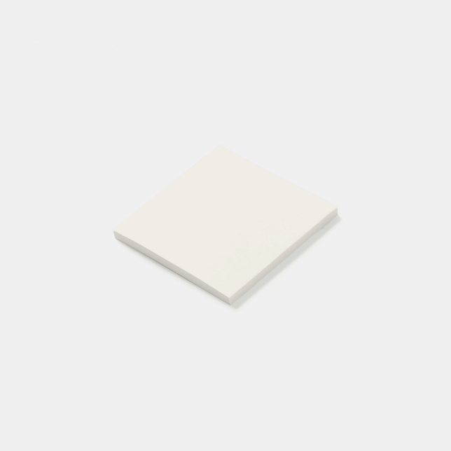 Alabaster (solid colour) post-it notes (Angled)