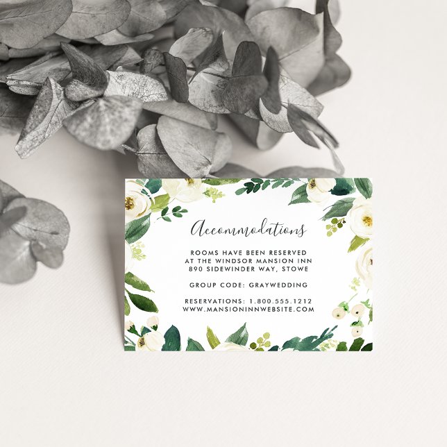 Alabaster | Wedding Hotel Accommodation Cards (Creator Uploaded)