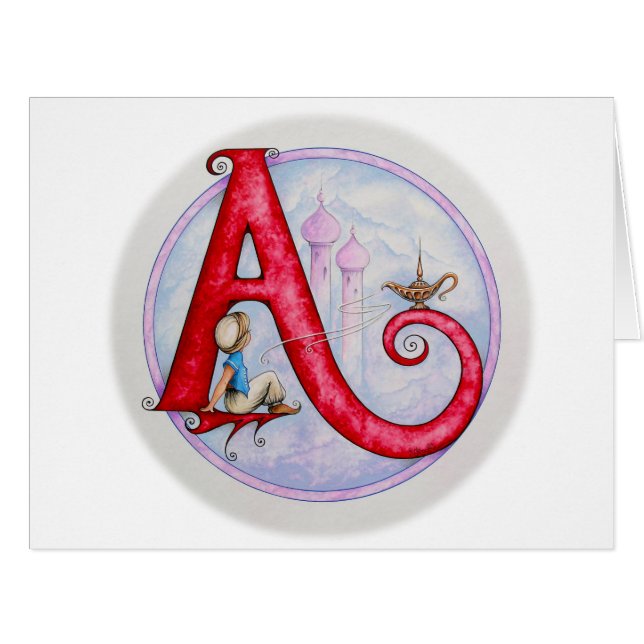 Aladdin, A lamp, A wish (Front Horizontal)