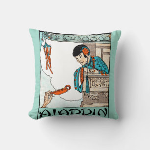 Aladdin Chinese Vintage Magic Lantern Cushion