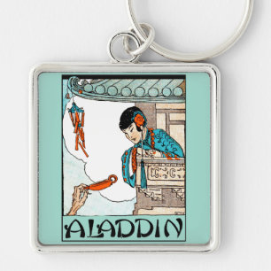 Aladdin Chinese Vintage Magic Lantern  Key Ring