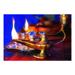 Aladdin Lamp Photo Print