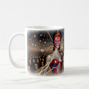 Aladdin Sane Cosmic Lightning Starlit Sea Mug