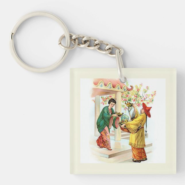Aladdin's Lamp Key Ring (Front)