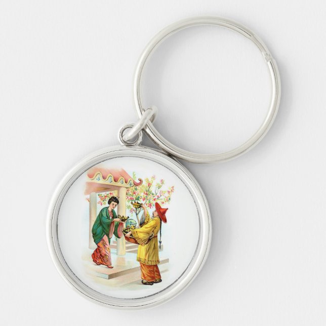 Aladdin's Lamp Key Ring (Front)