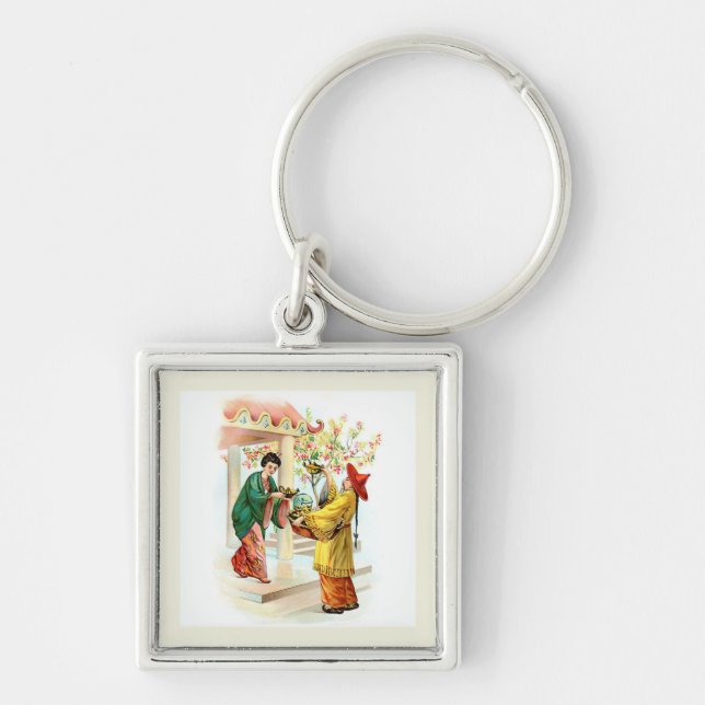 Aladdin's Lamp Key Ring (Front)