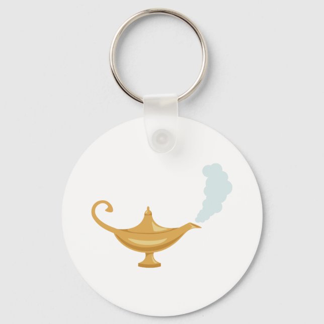 Aladdin's Lamp Key Ring (Front)