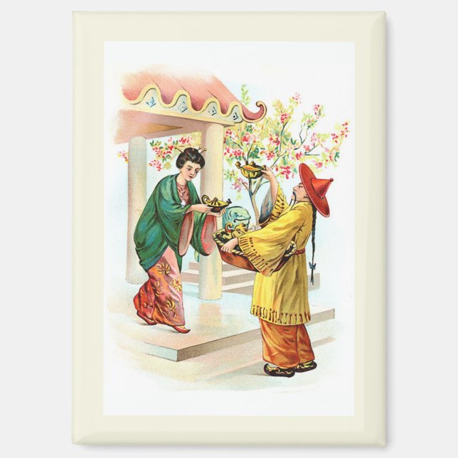 Aladdin's Lamp Magnet (Front)