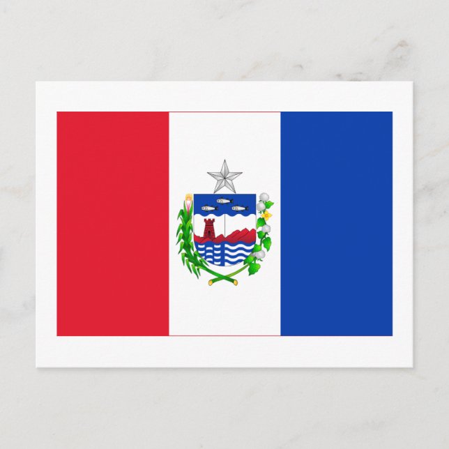 Alagoas, Brazil Flag Postcard (Front)