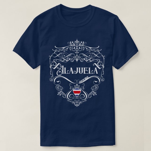 Alajuela Vintage design 1 T-Shirt (Design Front)