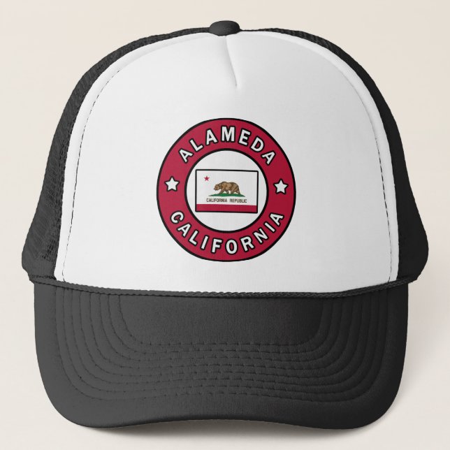 Alameda California Trucker Hat (Front)