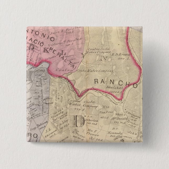 Alameda Co 3 15 Cm Square Badge (Front)
