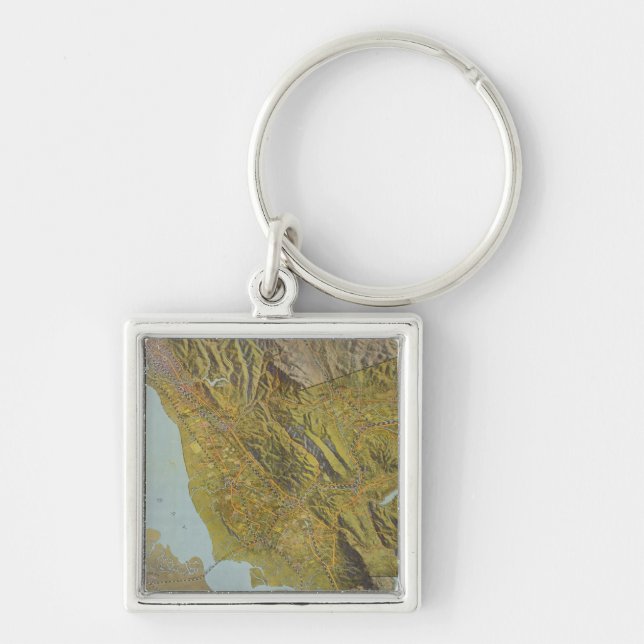 Alameda County, California Key Ring (Front)