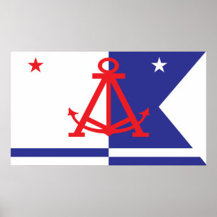 Alameda flag poster