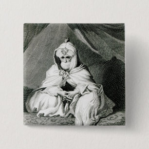 Alameen Ben Mohammed 15 Cm Square Badge