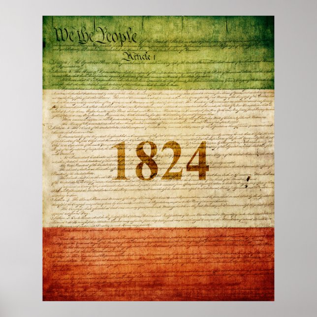 Alamo Flag Poster (Front)