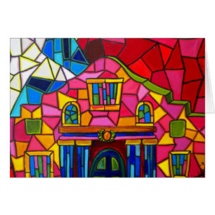 Alamo Mosaic Card