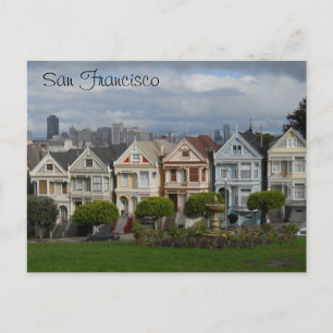 Alamo Square, San Francisco Postcard