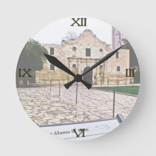 Alamo Wall Clock