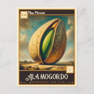 Alamogordo, New Mexico   Vintage Postcard