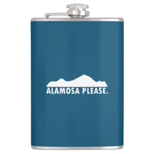 Alamosa Colorado Please Hip Flask