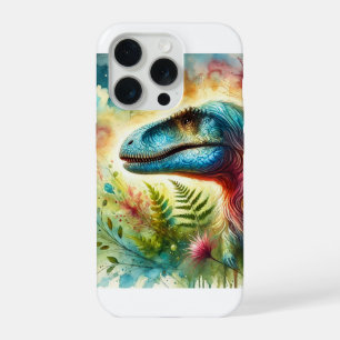 Alamosaurus in Watercolor 160724AREF225 - Watercol iPhone 15 Pro Case